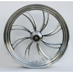 PartzBiz HD MW37-807 - Ultima 37-807 Polished CNC Vortex Front Motorcycle Wheel 21"x3.5" Single Rotor PartzBiz HD MW37-807 - Ultima 37-807 Polished CNC Vortex Front Motorcycle Wheel 21"x3.5" Single Rotor