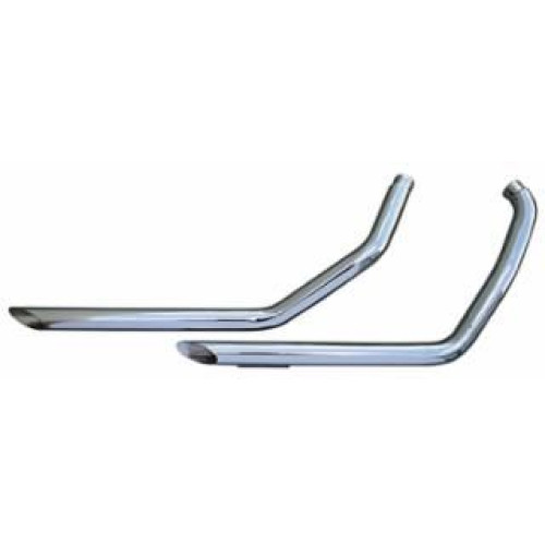 PartzBiz HD: 4401633-Ultima 60-208 Chrome 2.00" Drag Pipes Exhaust System for 91-19 Harley Dyna Davidson Softail fatboy custom night train street vintage old school upgrade performance style aftermarket motorcycle pipes muffler 60208 PartzBiz HD: 4401633-Ultima 60-208 Chrome 2.00" Drag Pipes Exhaust System for 91-19 Harley Dyna Davidson Softail fatboy custom night train street vintage old school upgrade performance style aftermarket motorcycle pipes muffler 60208