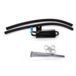 PartzBiz HD MW73-33 - Ultima 73-33 Black Mini Oil Cooler Kit Custom Harley Shovelhead Style FL FLT dyna softail vrod sportster electra glide road PartzBiz HD MW73-33 - Ultima 73-33 Black Mini Oil Cooler Kit Custom Harley Shovelhead Style FL FLT dyna softail vrod sportster electra glide road