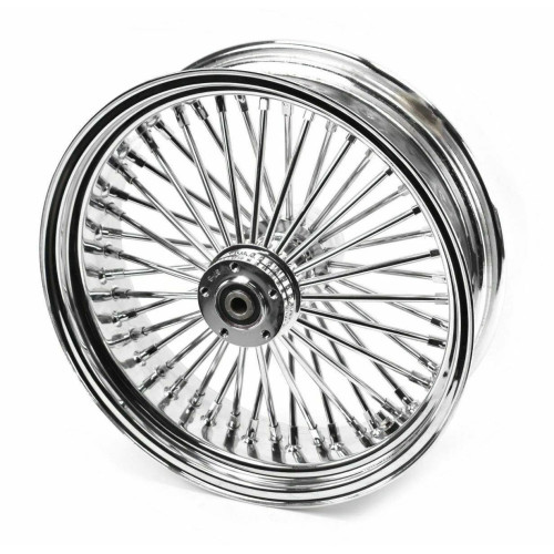 PartzBiz HD: 4401530-Ultima 48 King Fat Spoke 18 5.5 ล้อหน้าดิสก์เดี่ยว Harley Custom Chopper 37-510