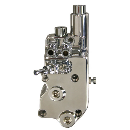 PartzBiz HD: 4401535-Ultima Chrome Forged Oil Pump Big Twin Panhead Knucklehead Shovelhead 36-72