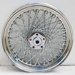 PartzBiz HD MW36-343 - Ultima Chrome Twisted 80 Spoke 16 ” x 3 ” ล้อหน้า Harley FL Dual Disc 73-84 ชอปเปอร์คลาสสิก old school wire ทดแทนถุงบรรจุแบบกำหนดเอง ดีที่สุดสำหรับรถจักรยานยนต์สมรรถนะสูง PartzBiz HD MW36-343 - Ultima Chrome Twisted 80 Spoke 16 ” x 3 ” ล้อหน้า Harley FL Dual Disc 73-84 ชอปเปอร์คลาสสิก old school wire ทดแทนถุงบรรจุแบบกำหนดเอง ดีที่สุดสำหรับรถจักรยานยนต์สมรรถนะสูง