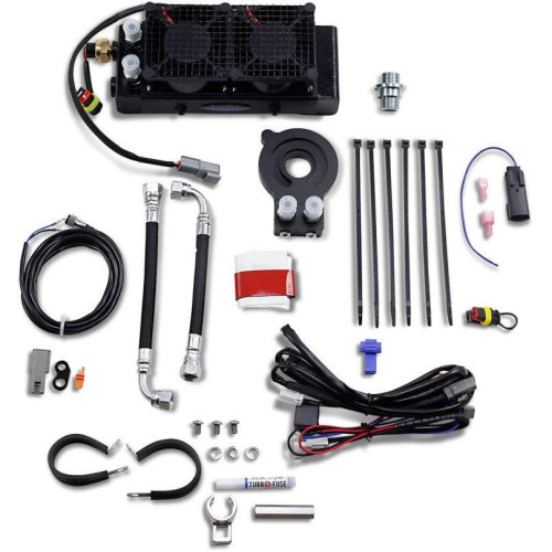 PartzBiz HD: 4401459-UltraCool SMT8-3 Dual Liquid Cooled Oil Cooler Kit Harley Touring FLHT FLT 17-Up Best New Engine Motor M8 Milwaukee Eight Old Pump Filter Lines Hose Upgrade 0713-0226 07130226 PartzBiz HD: 4401459-UltraCool SMT8-3 Dual Liquid Cooled Oil Cooler Kit Harley Touring FLHT FLT 17-Up Best New Engine Motor M8 Milwaukee Eight Old Pump Filter Lines Hose Upgrade 0713-0226 07130226