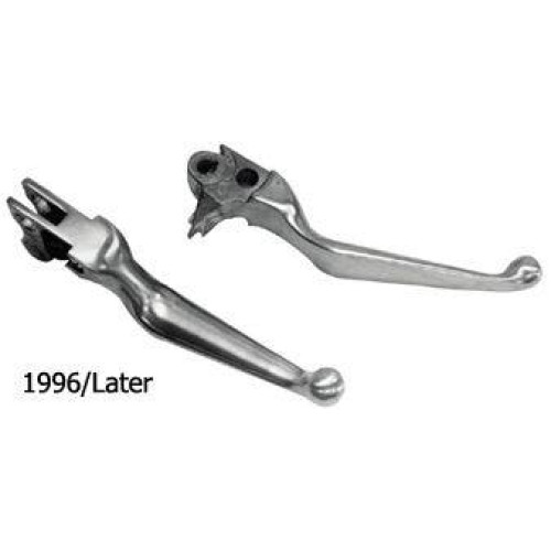 PartzBiz HD: 4401369-V-Factor Chrome Wide Blade Power Grip Hand Cable Clutch Levers Harley 96-16 43036 PartzBiz HD: 4401369-V-Factor Chrome Wide Blade Power Grip Hand Cable Clutch Levers Harley 96-16 43036