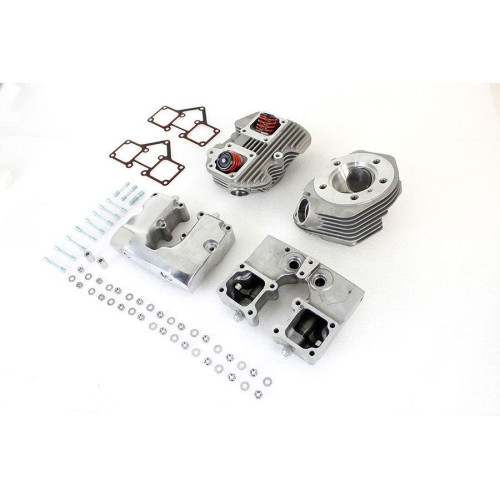 PartzBiz HD: 4401380-V-Twin 10-1128 Cylinder Head Set w/ Polished Rocker Box Harley Shovelhead 66-77 electra road street glide big twin davidson replica replacement best for performance PartzBiz HD: 4401380-V-Twin 10-1128 Cylinder Head Set w/ Polished Rocker Box Harley Shovelhead 66-77 electra road street glide big twin davidson replica replacement best for performance