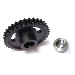 PartzBiz HD VT19-0027 - V-Twin 19-0027 Milwaukee Eight M8 Solid Compensator Kit 34 Tooth FLT 17-Up ตัวถังรถ wind shield deflector davidson electra road street glide king