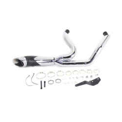 PartzBiz HD VT29-0048 - ชุดท่อไอเสีย V-Twin 2-to-1 สีดำ Harley Milwaukee Eight 17-20 PartzBiz HD VT29-0048 - ชุดท่อไอเสีย V-Twin 2-to-1 สีดำ Harley Milwaukee Eight 17-20