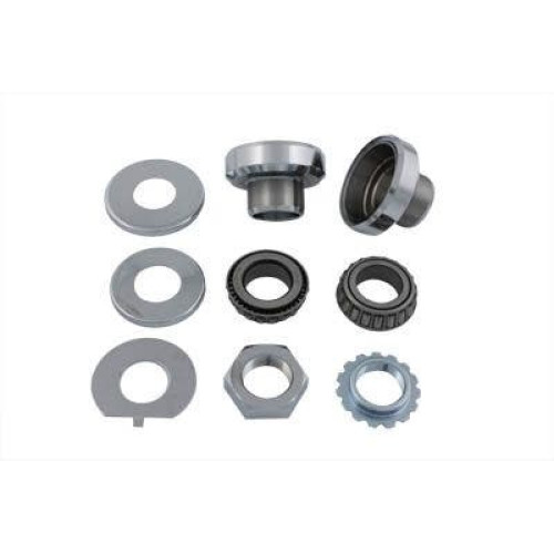 PartzBiz HD: 4401314-V-Twin 24-0122 Chrome Fork Neck Cup Kit Harley FLH FX FXST 49-87 bodywork wind shield deflector davidson electra road street glide king