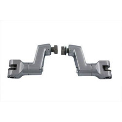 PartzBiz HD VT27-0617 - V-Twin 27-0617 Chrome 2" Offset Footpeg Mount Kit 3" Extension Custom Harley chopper forward pegs highway PartzBiz HD VT27-0617 - V-Twin 27-0617 Chrome 2" Offset Footpeg Mount Kit 3" Extension Custom Harley chopper forward pegs highway