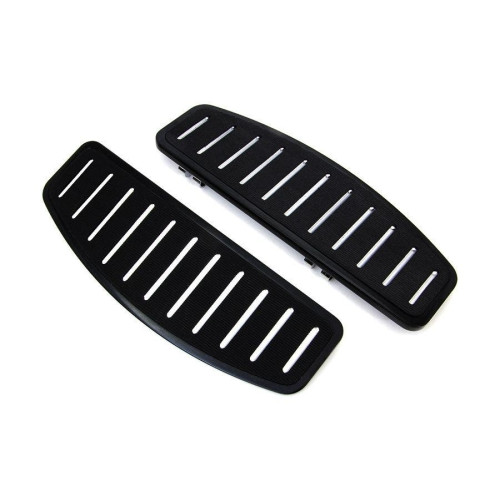 PartzBiz HD: 4401245-V-Twin 27-1758 Black Slotted Passenger Floorboards Foot Harley FLST FLT 80-Up PartzBiz HD: 4401245-V-Twin 27-1758 Black Slotted Passenger Floorboards Foot Harley FLST FLT 80-Up