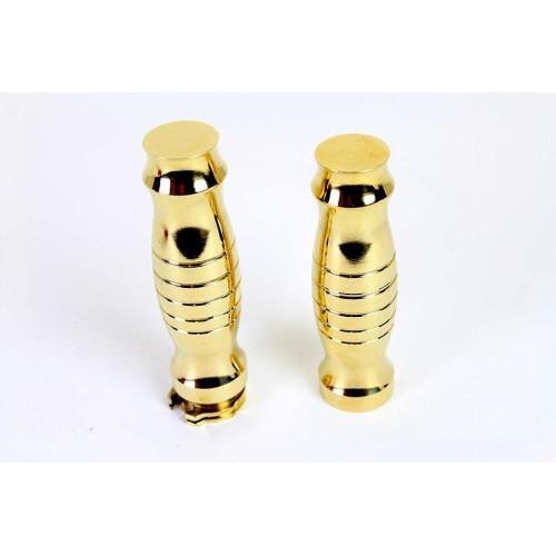PartzBiz HD: 4401253-V-Twin 28-0460 BilletทองเหลืองHandlebarโปรไฟล์Barrel Gripชุด 84-17 Harley Davidson FLTทัวร์Glideแผนที่Glide Handle Bar Grips PartzBiz HD: 4401253-V-Twin 28-0460 BilletทองเหลืองHandlebarโปรไฟล์Barrel Gripชุด 84-17 Harley Davidson FLTทัวร์Glideแผนที่Glide Handle Bar Grips