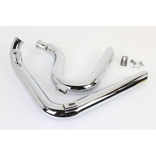 PartzBiz HD: 4401239-V-Twin 30-0655 Chrome Zoomies Drag ชุดท่อไอเสีย Harley Softail FXST 07-17 FLT softail crossbones Custom chopper bike Blackout Replacement Upgrade custom bagger dresser road glide PartzBiz HD: 4401239-V-Twin 30-0655 Chrome Zoomies Drag ชุดท่อไอเสีย Harley Softail FXST 07-17 FLT softail crossbones Custom chopper bike Blackout Replacement Upgrade custom bagger dresser road glide