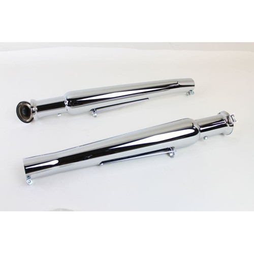 PartzBiz HD: 4401205-V-Twin 30-0848 Chrome Megaphone Upsweep Flapper Muffler 1-3/4” ท่อ Harley Davidson Slip On ท่อไอเสียอัพเกรดเปลี่ยน Universal Custom PartzBiz HD: 4401205-V-Twin 30-0848 Chrome Megaphone Upsweep Flapper Muffler 1-3/4” ท่อ Harley Davidson Slip On ท่อไอเสียอัพเกรดเปลี่ยน Universal Custom