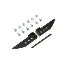 PartzBiz HD VT31-0344 - V-Twin 31-0344 ชุดซ่อมขายึดแฟริ่งบนสีดำ Harley Touring FLT 79-Up softail crossbones จักรยานชอปเปอร์สั่งทำ Blackout Replacement Upgrade ปรับแต่งเครื่องแต่งตัว bagger road glide