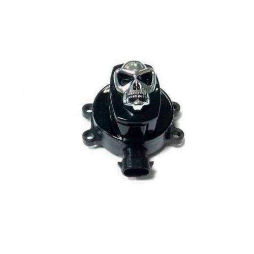 PartzBiz HD: 4401220-V-Twin 32-1440 Black/Chrome Skull Ignition Switch w/ 2 Keys 11-18 Harley FL FX PartzBiz HD: 4401220-V-Twin 32-1440 Black/Chrome Skull Ignition Switch w/ 2 Keys 11-18 Harley FL FX
