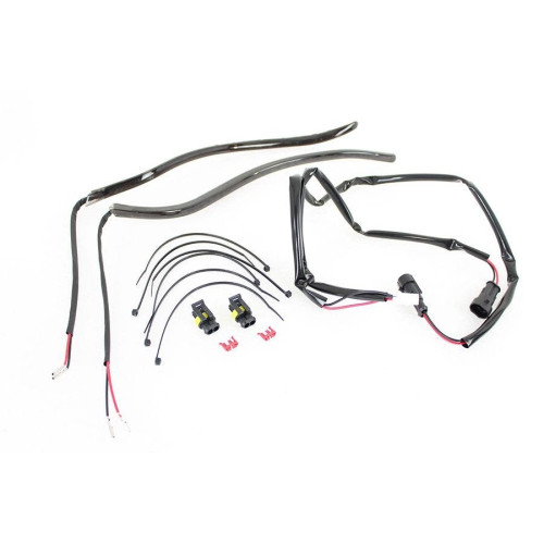 PartzBiz HD: 4401139-V-Twin 33-1678 สีขาว LED ด้านหน้า Fairing Edge Trim Light Kit 14-Up Harley Touring PartzBiz HD: 4401139-V-Twin 33-1678 สีขาว LED ด้านหน้า Fairing Edge Trim Light Kit 14-Up Harley Touring