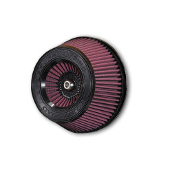 PartzBiz HD VT34-1365 - V-Twin 34-1365 Black Wyatt Gatling ชุดเครื่องฟอกอากาศ Harley FXST FXD 93-07
