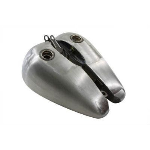 PartzBiz HD: 4401102-V-Twin 38-0120 Raw Bobbed 3.5 Gallon 18" Gas Fuel Tank Set 84-99 Harley Softail custom chopper bobber bike motorcycle best new upgrade replacement FLST FXST 61218-85