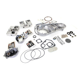 PartzBiz HD VT43-0564 - V-Twin 43-0564 Polished Engine Dress Up Kit Harley Shovelhead 70-84 electra road street glide big twin davidson replica replacement best for performance PartzBiz HD VT43-0564 - V-Twin 43-0564 Polished Engine Dress Up Kit Harley Shovelhead 70-84 electra road street glide big twin davidson replica replacement best for performance