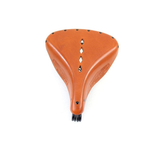 PartzBiz HD: 4401014-V-Twin 47-1544 Replica Early Troxel Solo Seat Brown Harley F 1907-1917 PartzBiz HD: 4401014-V-Twin 47-1544 Replica Early Troxel Solo Seat Brown Harley F 1907-1917