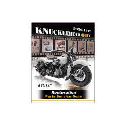 PartzBiz HD VT48-0928 - V-Twin 48-0928 Harley Davidson Knucklehead Service & Parts Manual Restoration PartzBiz HD VT48-0928 - V-Twin 48-0928 Harley Davidson Knucklehead Service & Parts Manual Restoration
