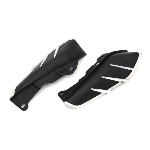 PartzBiz HD: 4400975-V-Twin 51-0422 Black Windshield Deflector Set Chrome Trim OE 61400028 FLT 09-Up bodywork wind shield deflector davidson electra road street glide king PartzBiz HD: 4400975-V-Twin 51-0422 Black Windshield Deflector Set Chrome Trim OE 61400028 FLT 09-Up bodywork wind shield deflector davidson electra road street glide king