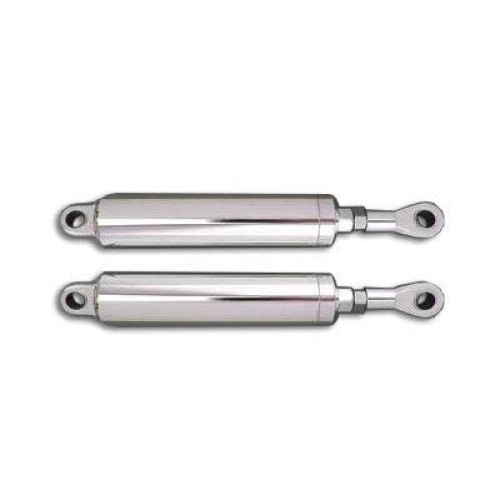 PartzBiz HD: 4400951-V-Twin 54-0131 Chrome 11" Billet Slim Fit Rear Shock Set 89-99 Harley Softail FLST FXST PartzBiz HD: 4400951-V-Twin 54-0131 Chrome 11" Billet Slim Fit Rear Shock Set 89-99 Harley Softail FLST FXST