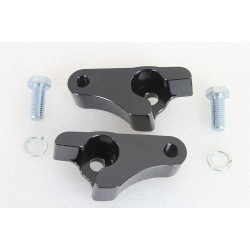 PartzBiz HD VT54-0545 - V-Twin 54-0545 Black Rear Shock Lowering Kit Drop Brackets Harley FLT 09-Up PartzBiz HD VT54-0545 - V-Twin 54-0545 Black Rear Shock Lowering Kit Drop Brackets Harley FLT 09-Up