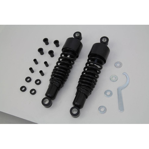 PartzBiz HD: 4400957-V-Twin 54-0875 Black 11-1/2" Rear Suspension Shock Set 95-18 Harley Touring FL
