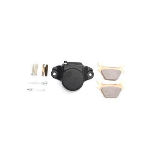 PartzBiz HD: 4400964-V-Twin Black 1 Piston Rear Caliper OE Repl 44050-87 Harley Big Twin 87-99