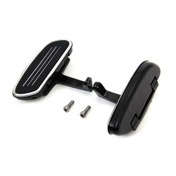 PartzBiz HD VT27-0977 - V-Twin Black Passenger Floorboards w/ Mounts 50378-07B Harley FLH Touring 93-08 PartzBiz HD VT27-0977 - V-Twin Black Passenger Floorboards w/ Mounts 50378-07B Harley FLH Touring 93-08
