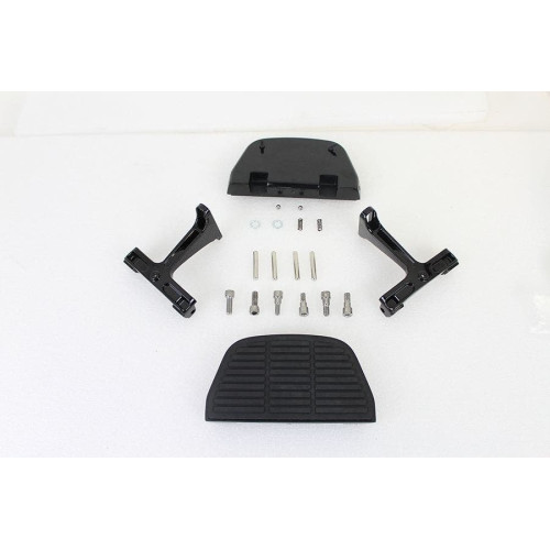 PartzBiz HD: 4400928-V-Twin Black Passenger Footboards D-Shaped OE 53070-00A Harley FLT Touring 93-17 PartzBiz HD: 4400928-V-Twin Black Passenger Footboards D-Shaped OE 53070-00A Harley FLT Touring 93-17
