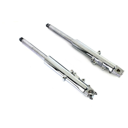PartzBiz HD: 4400934-V-Twin Chrome 41mm Fork Slider Assembly OE Repl 46495-09 Harley Touring 00-13 PartzBiz HD: 4400934-V-Twin Chrome 41mm Fork Slider Assembly OE Repl 46495-09 Harley Touring 00-13