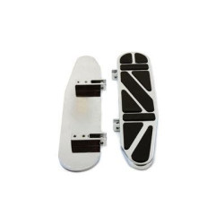 PartzBiz HD VT27-0012 - V-Twin Manufacturing 27-0012 Billet Chrome Floorboard Foot Rest Harley FLST / FLT 86-Up PartzBiz HD VT27-0012 - V-Twin Manufacturing 27-0012 Billet Chrome Floorboard Foot Rest Harley FLST / FLT 86-Up