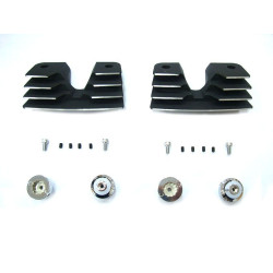 PartzBiz HD VT42-1153 - V-Twin Wrinkle Black Finned Spark Plug Head Bolt ครอบคลุม Harley Twin Cam 99-17 | 42-1153 PartzBiz HD VT42-1153 - V-Twin Wrinkle Black Finned Spark Plug Head Bolt ครอบคลุม Harley Twin Cam 99-17 | 42-1153