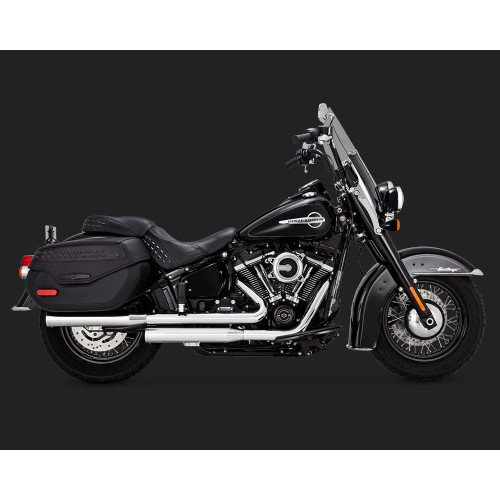 PartzBiz HD: 4400876-Vance & Hines 16716 Chrome Eliminator 300 Slip On ท่อไอเสีย 18-Up Softail M8 PartzBiz HD: 4400876-Vance & Hines 16716 Chrome Eliminator 300 Slip On ท่อไอเสีย 18-Up Softail M8