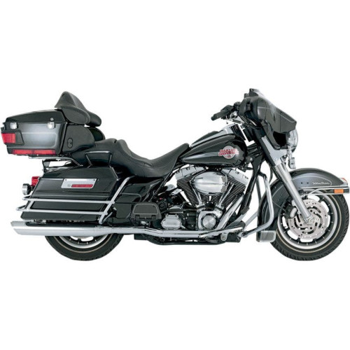 PartzBiz HD: 4400882-Vance & Hines Chrome Dresser Duals สำหรับ 95-08 Harley Touring FLHX FLHT FLTR | 16799