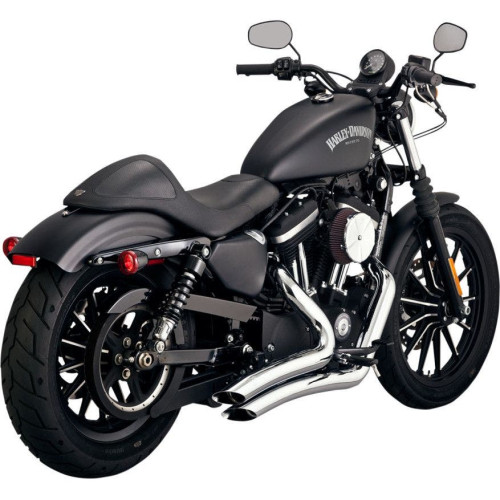 PartzBiz HD: 4400802-Vance & Hines 26067 Chrome Big Radius 2 into 2 Exhaust 14-19 Harley Sportster XL 26067 Custom Harley Chopper Bike Performance Muffler Headers Aftermarket Power Loud 2.5" 2-1/2 Inch Pipes 26067 VH0111 18001656 1800-1656 PartzBiz HD: 4400802-Vance & Hines 26067 Chrome Big Radius 2 into 2 Exhaust 14-19 Harley Sportster XL 26067 Custom Harley Chopper Bike Performance Muffler Headers Aftermarket Power Loud 2.5" 2-1/2 Inch Pipes 26067 VH0111 18001656 1800-1656