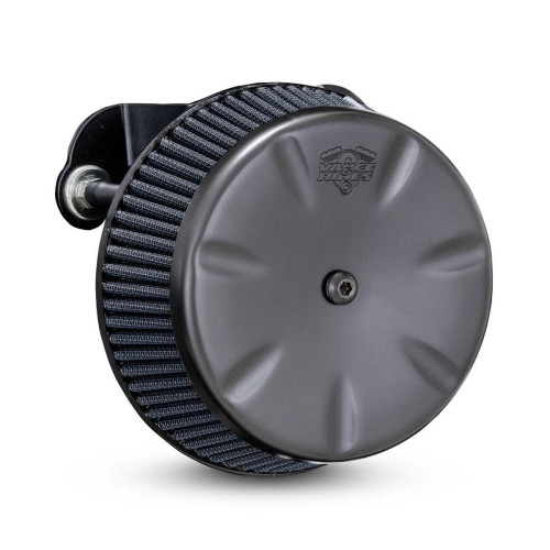 PartzBiz HD: 4400749-Vance & Hines 42381 สีดำ VO2 Eliminator Air Intake Cleaner Harley Twin Cam 00-17 | 42381