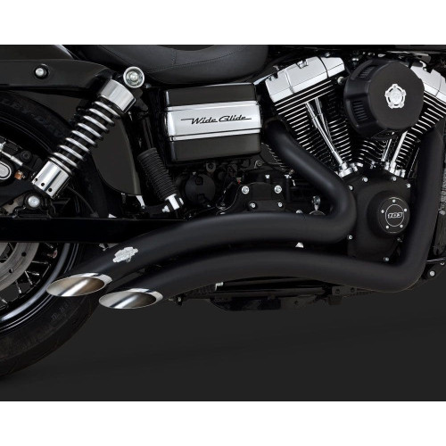PartzBiz HD: 4400752-Vance & Hines 43371 Black Big Radius 2 ออก 2 ระบบท่อไอเสีย 06-17 Harley Dyna Custom Chopper Bike Performance Muffler Headers Aftermarket Power Loud ท่อ 2.5” 2-1/2 นิ้ว 46061 1800-2128 18002128 VH0255 PartzBiz HD: 4400752-Vance & Hines 43371 Black Big Radius 2 ออก 2 ระบบท่อไอเสีย 06-17 Harley Dyna Custom Chopper Bike Performance Muffler Headers Aftermarket Power Loud ท่อ 2.5” 2-1/2 นิ้ว 46061 1800-2128 18002128 VH0255