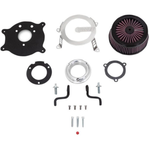 PartzBiz HD: 4400714-Vance & Hines 70365 แปรง VO2 Cage Fighter Air Intake Harley Twin Cam TBW 08-17 | 70365 PartzBiz HD: 4400714-Vance & Hines 70365 แปรง VO2 Cage Fighter Air Intake Harley Twin Cam TBW 08-17 | 70365