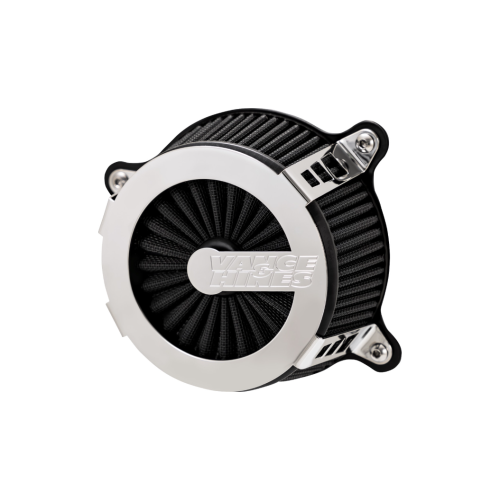 PartzBiz HD: 4400680-Vance & Hines 70357 Chrome VO2 Cage Fighter Air Intake Harley Big Twin T/C 00-17 | 70357 PartzBiz HD: 4400680-Vance & Hines 70357 Chrome VO2 Cage Fighter Air Intake Harley Big Twin T/C 00-17 | 70357