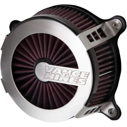 PartzBiz HD: 4400682-Vance & Hines 70367 แปรง VO2 Cage Fighter Air Intake Harley Big Twin T/C 00-17 | 70367