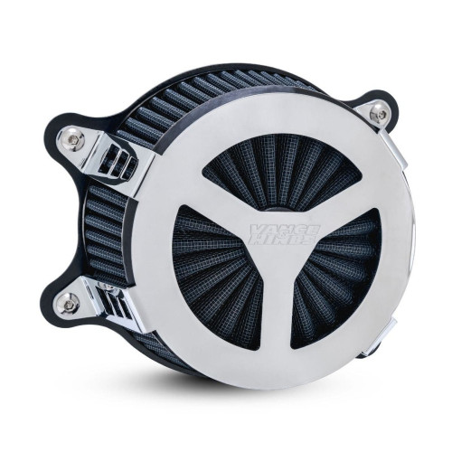 PartzBiz HD: 4400660-Vance & Hines 71450 Chrome VO2 Radiant III Air Cleaner Harley Big Twin Cam TBW FLH | 71450 PartzBiz HD: 4400660-Vance & Hines 71450 Chrome VO2 Radiant III Air Cleaner Harley Big Twin Cam TBW FLH | 71450