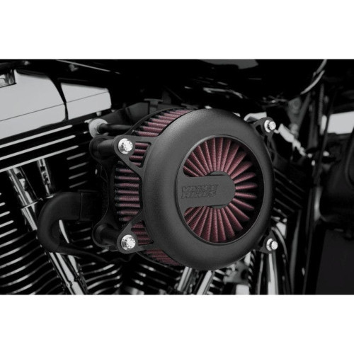 PartzBiz HD: 4400624-Vance & Hines Black VO2 Rogue Stage 1 Air Cleaner Harley Twin Cam 01-17 | 40073 PartzBiz HD: 4400624-Vance & Hines Black VO2 Rogue Stage 1 Air Cleaner Harley Twin Cam 01-17 | 40073