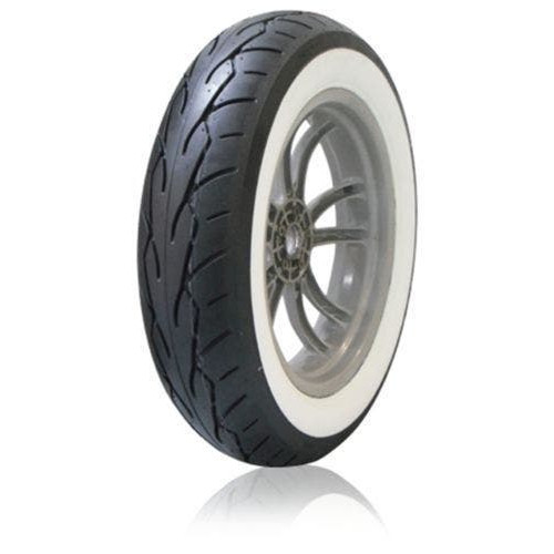 PartzBiz HD: 4400578-Vee Rubber 130/50/B23 Vrm-302 Twin White Wall Front Tire PartzBiz HD: 4400578-Vee Rubber 130/50/B23 Vrm-302 Twin White Wall Front Tire