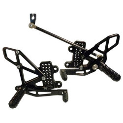 PartzBiz HD TR573499 - Vortex RS265K Black Adjustable Rearsets V2 Foot Pegs 2007 - 2018 CBR600RR 1623-0121 16230121 PartzBiz HD TR573499 - Vortex RS265K Black Adjustable Rearsets V2 Foot Pegs 2007 - 2018 CBR600RR 1623-0121 16230121