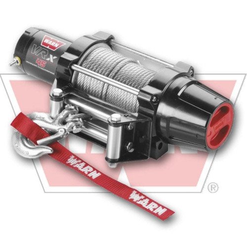 PartzBiz HD: 4400564-Warn VRX 101045 4500 lb 12V Winch w/ 50' Wire Rope for Offroad ATV 4 Wheeler 374735 4505-0710 45050710
