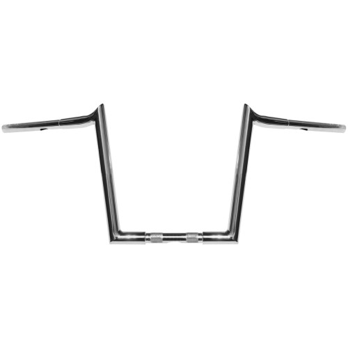 PartzBiz HD: 4400487-Wild 1 One Chubby Chrome 12" Ape Hanger Reaper Handlebars Harley FLTR FLHR Dyna | WO582 PartzBiz HD: 4400487-Wild 1 One Chubby Chrome 12" Ape Hanger Reaper Handlebars Harley FLTR FLHR Dyna | WO582
