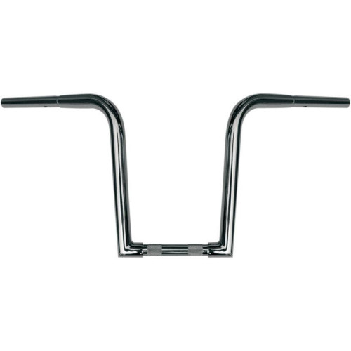PartzBiz HD: 4400488-Wild 1 One Chubby Chrome 12" Outlaw'Z Ape Hanger Handlebars for Harley Models | WO612 PartzBiz HD: 4400488-Wild 1 One Chubby Chrome 12" Outlaw'Z Ape Hanger Handlebars for Harley Models | WO612